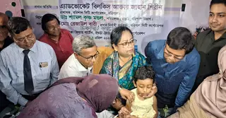 বরিশালে শুরু হলো হামের টিকাদান ক্যাম্পেইন